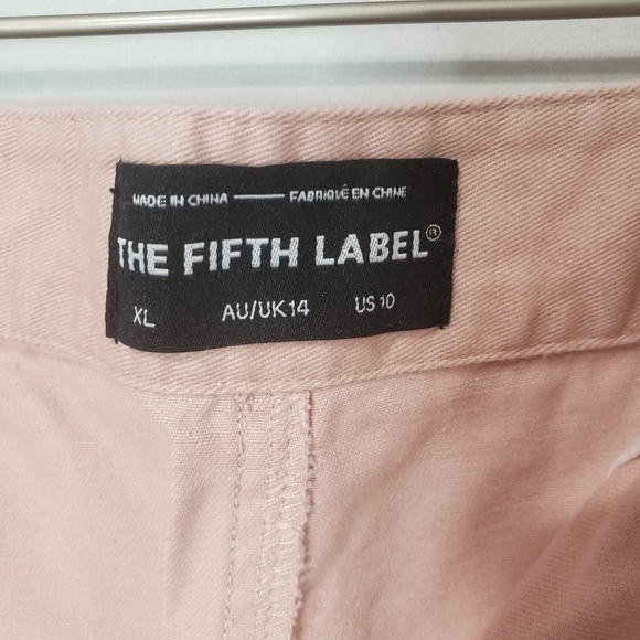 The Fifth Label high waisted baggy Soft Pants in pink Size US 10 - Picture 7 of 15
